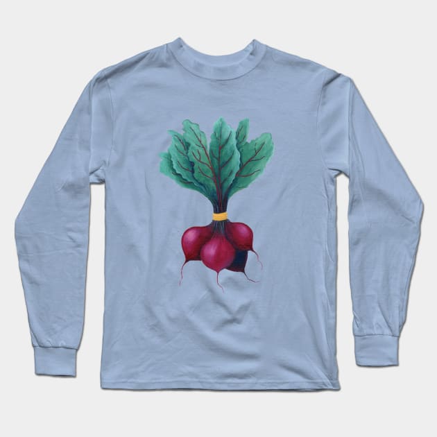 beet bunch Long Sleeve T-Shirt by terastar